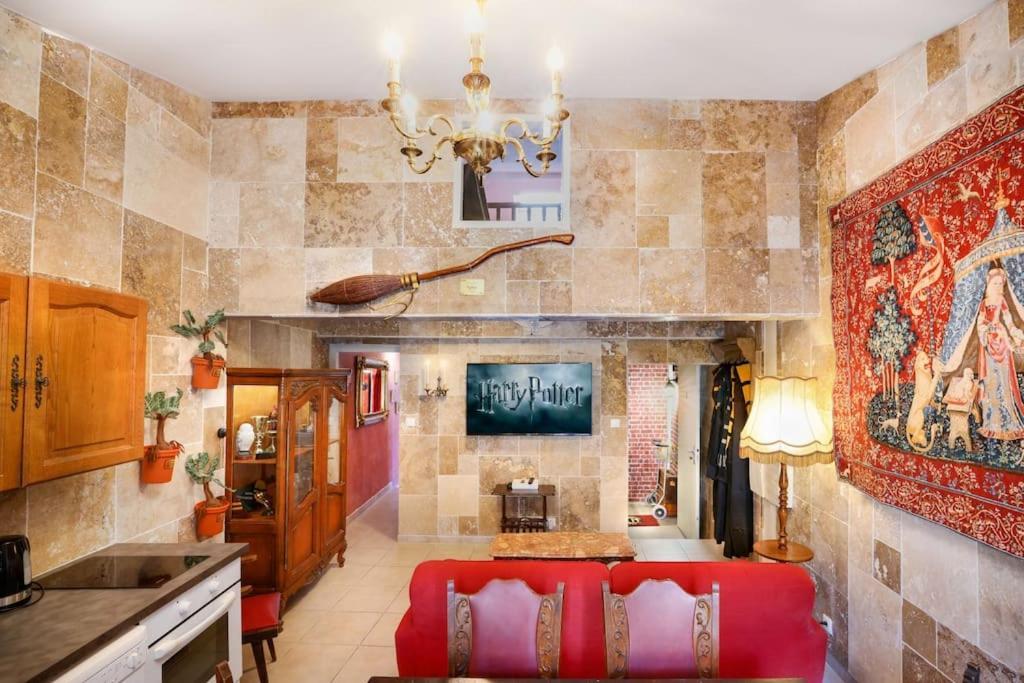 Appartement Harry Potter - Le Logis Du Petit Sorcier - Clim à Carcassonne Extérieur photo